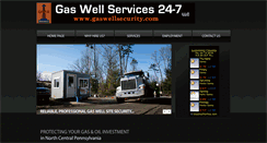 Desktop Screenshot of gaswellsecurity.com