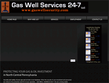 Tablet Screenshot of gaswellsecurity.com